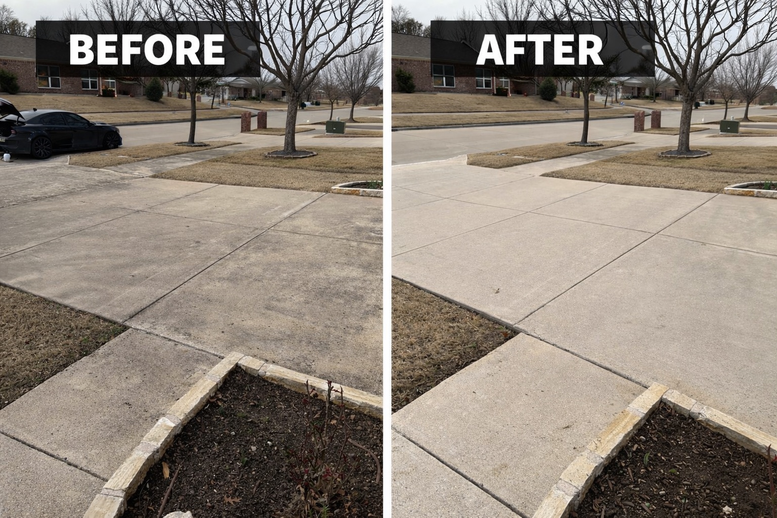 Concrete cleaning service